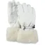 Barts Empire Faux Fur Ski Gloves in White